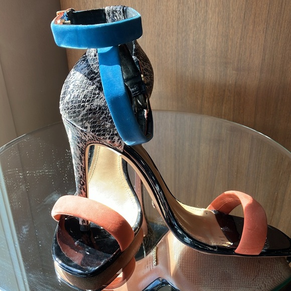 Schultz multi coloured heels - Picture 3 of 10